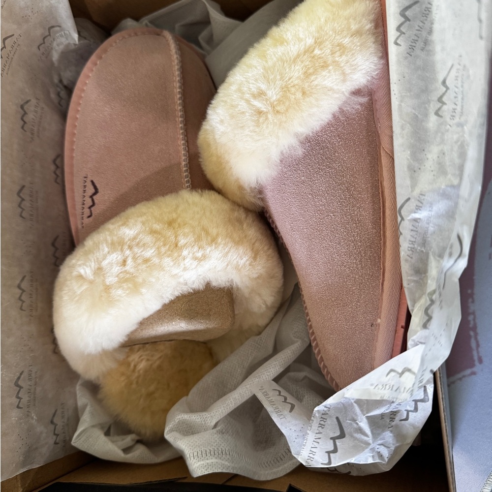 Women's Shearling-Lined Slippers Uggs